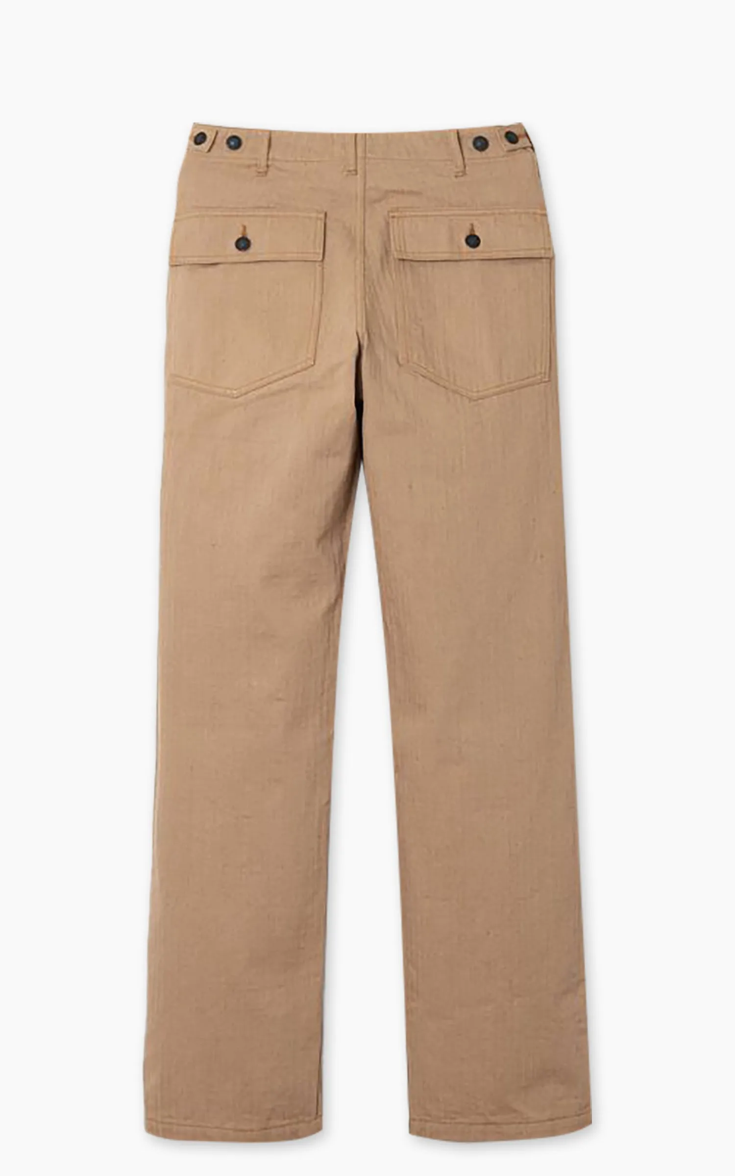Studio D'Artisan 1917 Fox Cotton Baker Pants Brown sold by Cultizm product image thumbnail 2