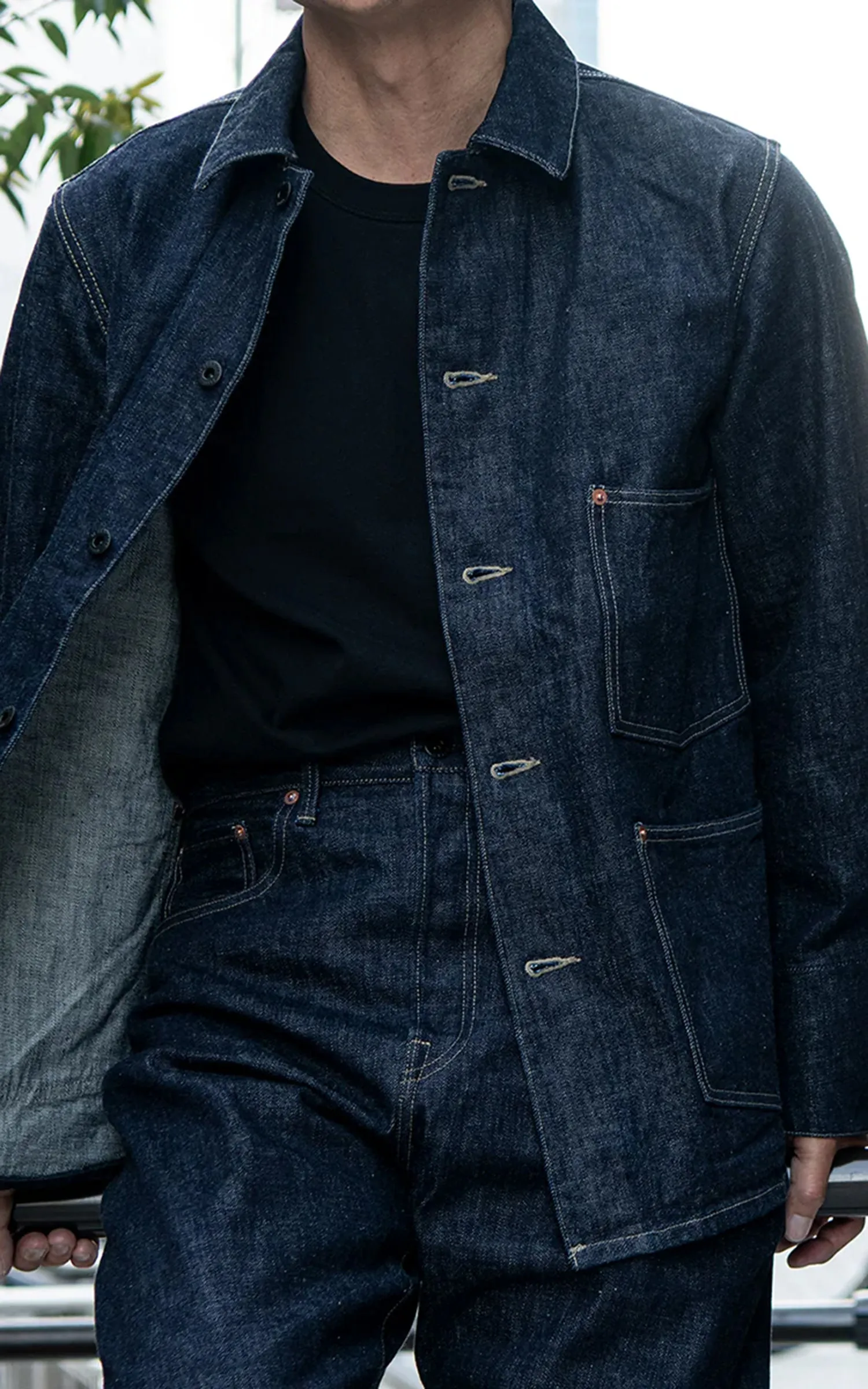 Orgueil OR-403 Tailor Denim Coverall Indigo sold by Cultizm product image thumbnail 3