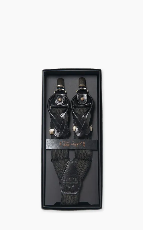Orgueil OR-7368 Military Suspender Black made by Orgueil