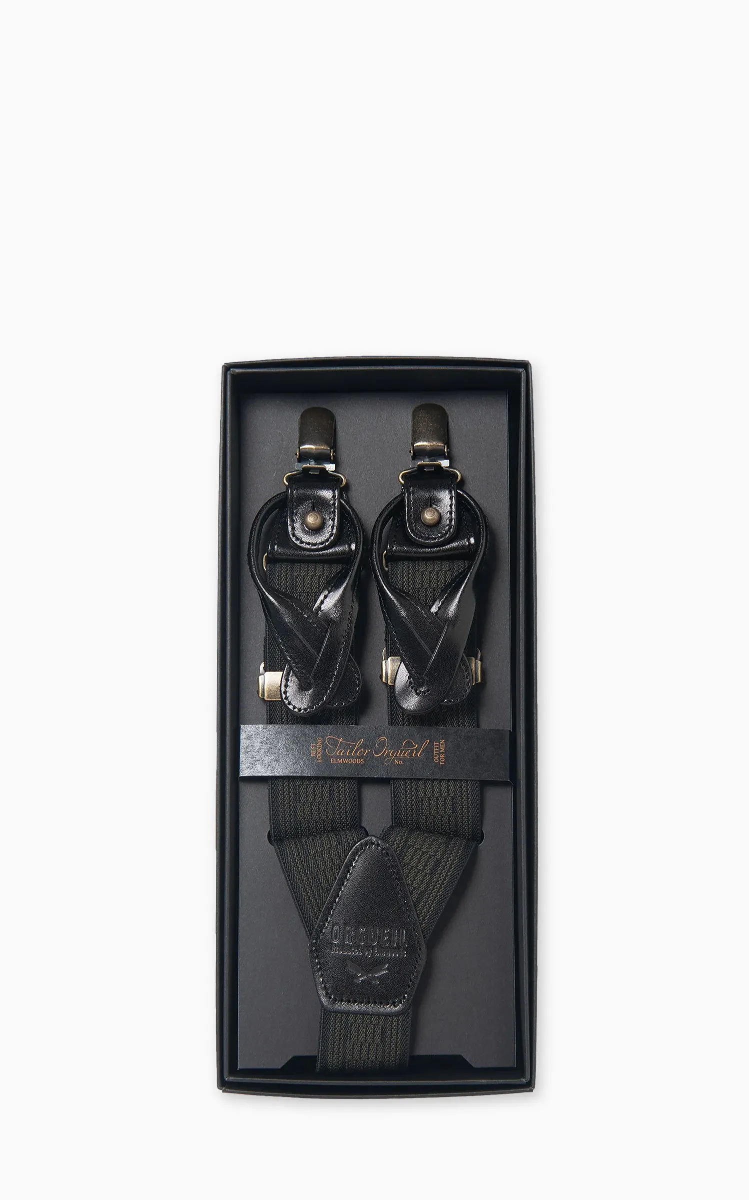 Orgueil OR-7368 Military Suspender Black sold by Cultizm