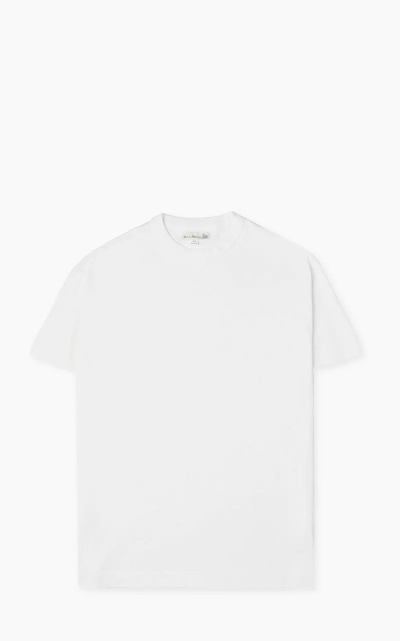Merz b. Schwanen GHP01 Boxy Oversized T-Shirt White sold by Cultizm