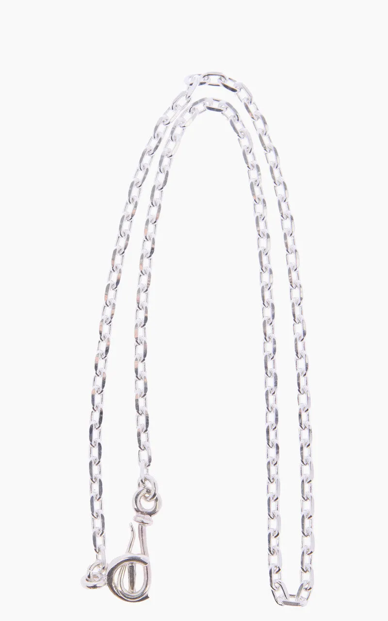 First Arrow's O-062(2) (M) Silver Chain with Hook sold by Cultizm