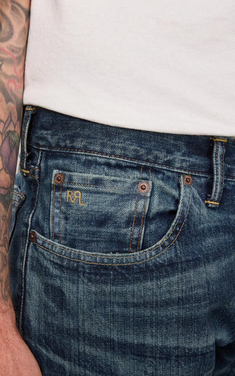 RRL Slim Fit Jean Belgrade Wash sold by Cultizm product image thumbnail 5