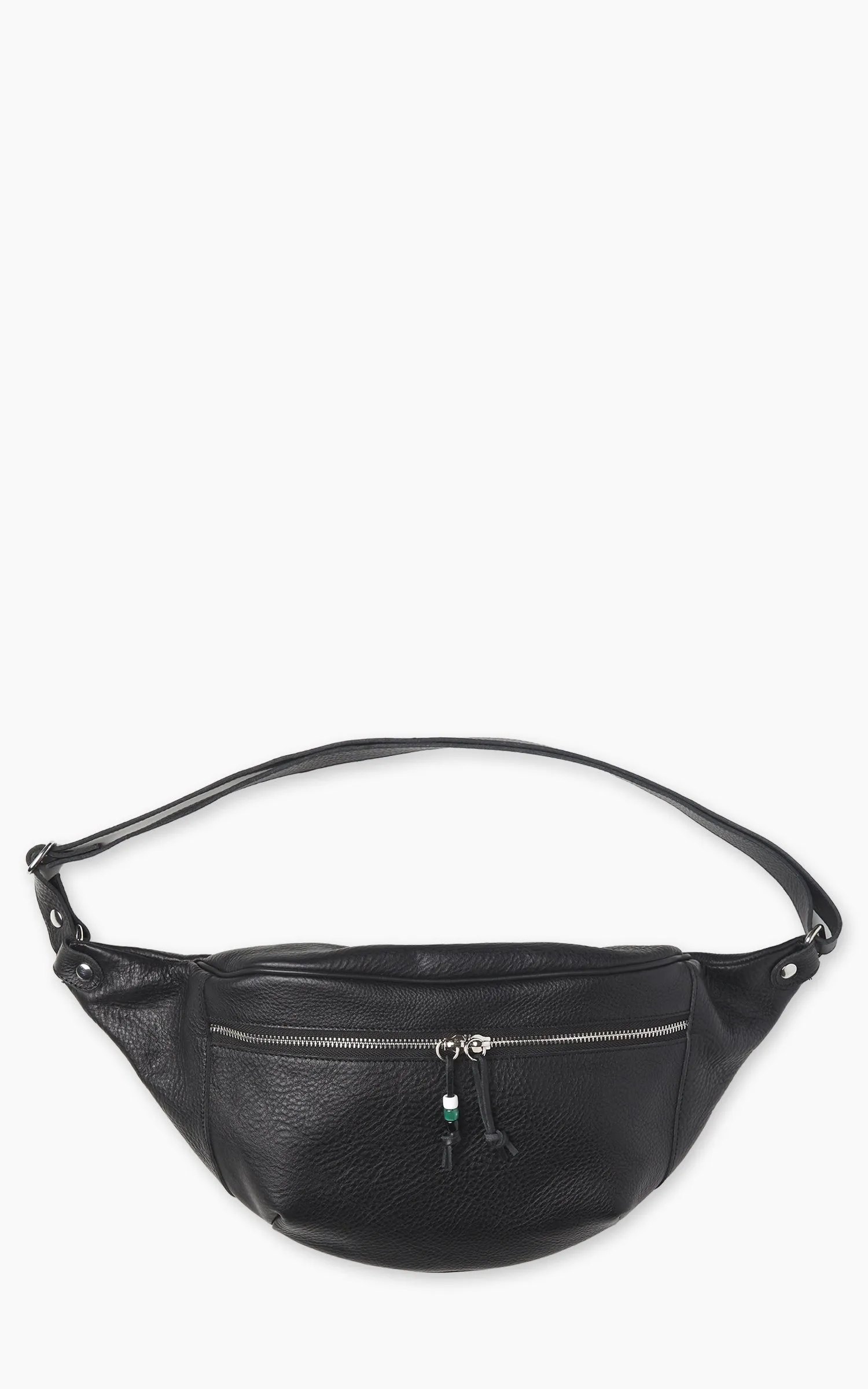 Jean Dessel Cowhide Leather Waist Bag Black sold by Cultizm