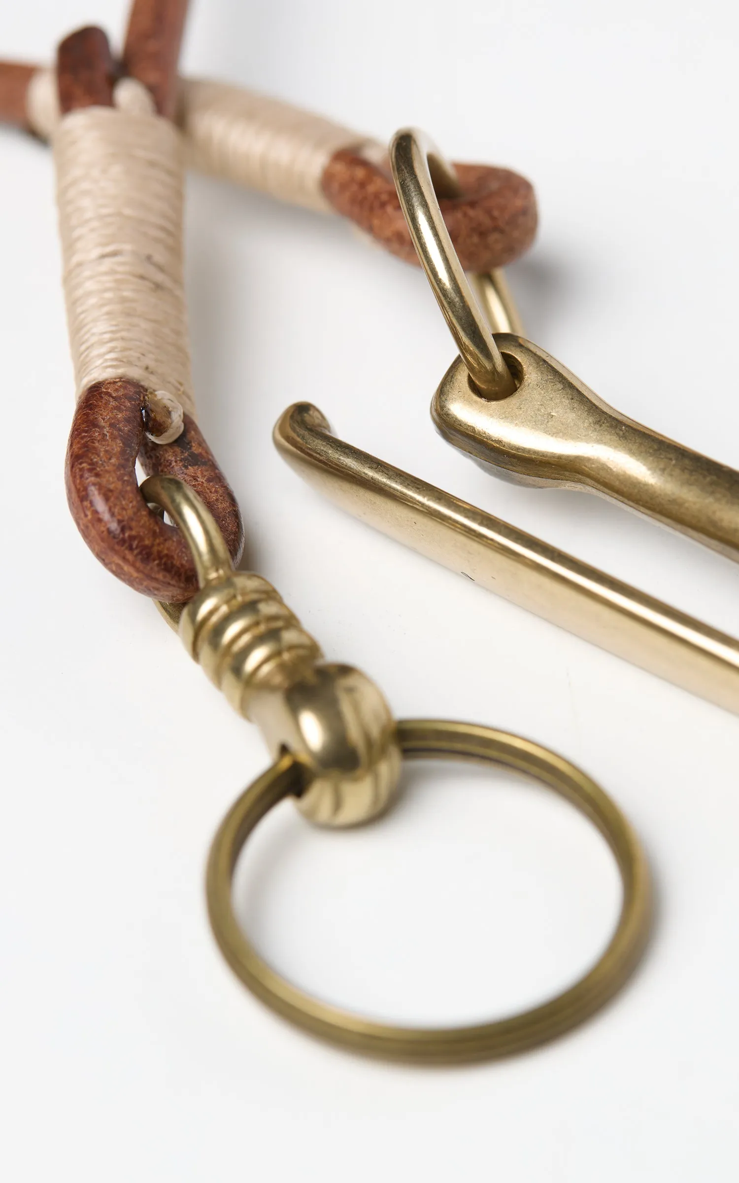 Jean Dessel Hand-Sewn Leather Wallet Chain Brown sold by Cultizm product image thumbnail 2