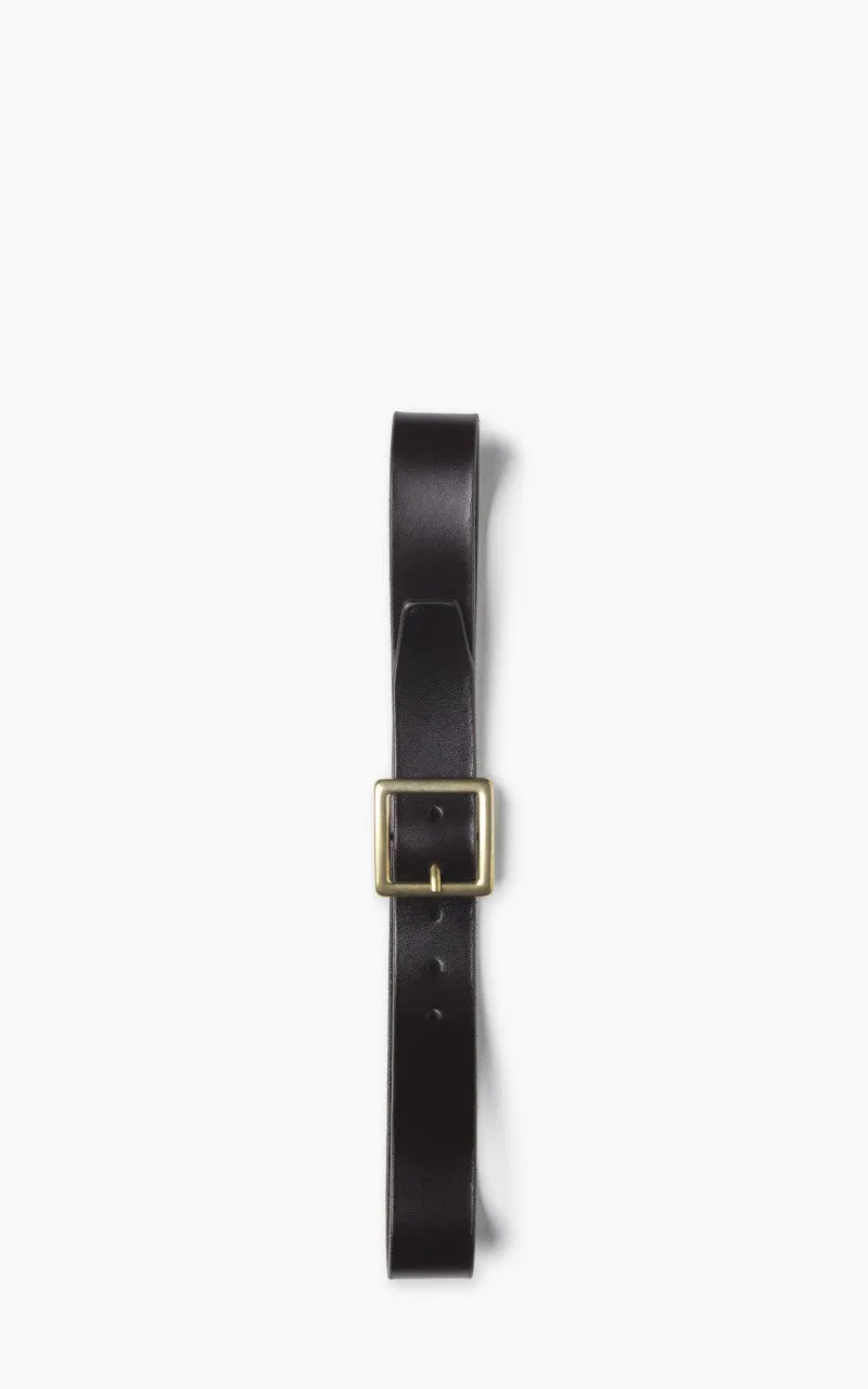 Jean Dessel Heavy Square Gold Buckle Belt 4cm Dark Brown sold by Cultizm product image thumbnail 2