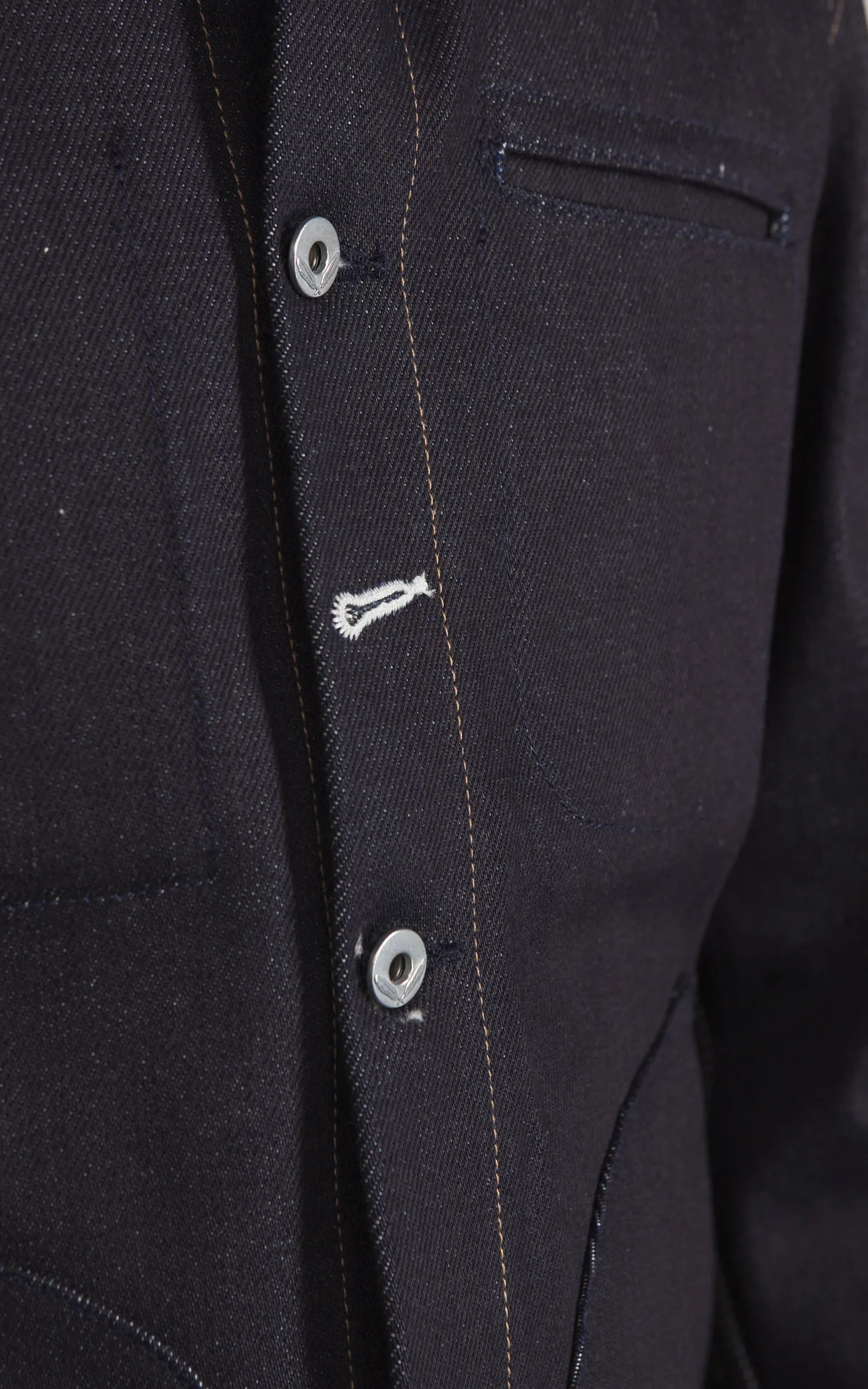 Rogue Territory Supply Jacket Slub Denim Indigo 22oz sold by Cultizm product image thumbnail 4