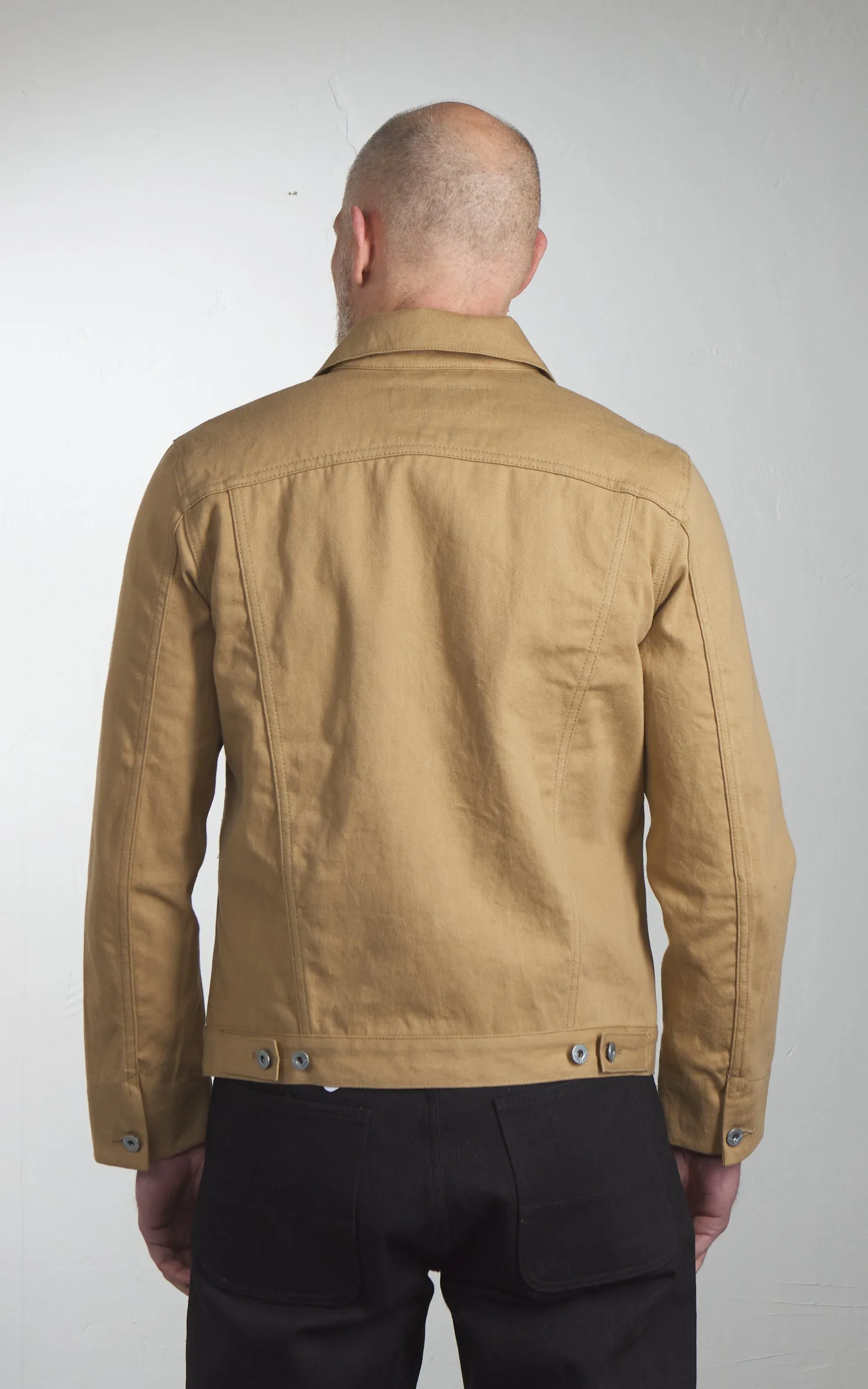 Rogue Territory Supply Jacket Rinsed Selvedge Tan 13.5oz sold by Cultizm product image thumbnail 5