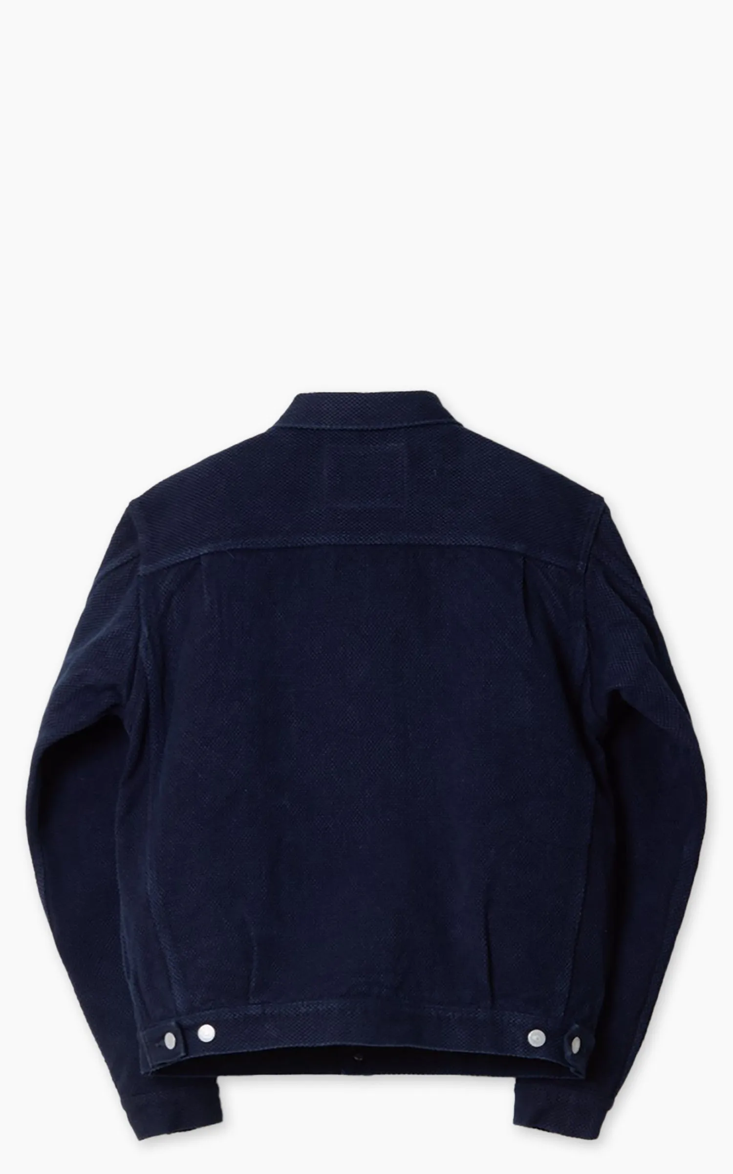 Studio D'Artisan 4619 Sashiko Denim 2nd Type Jacket One Wash Indigo sold by Cultizm product image thumbnail 2