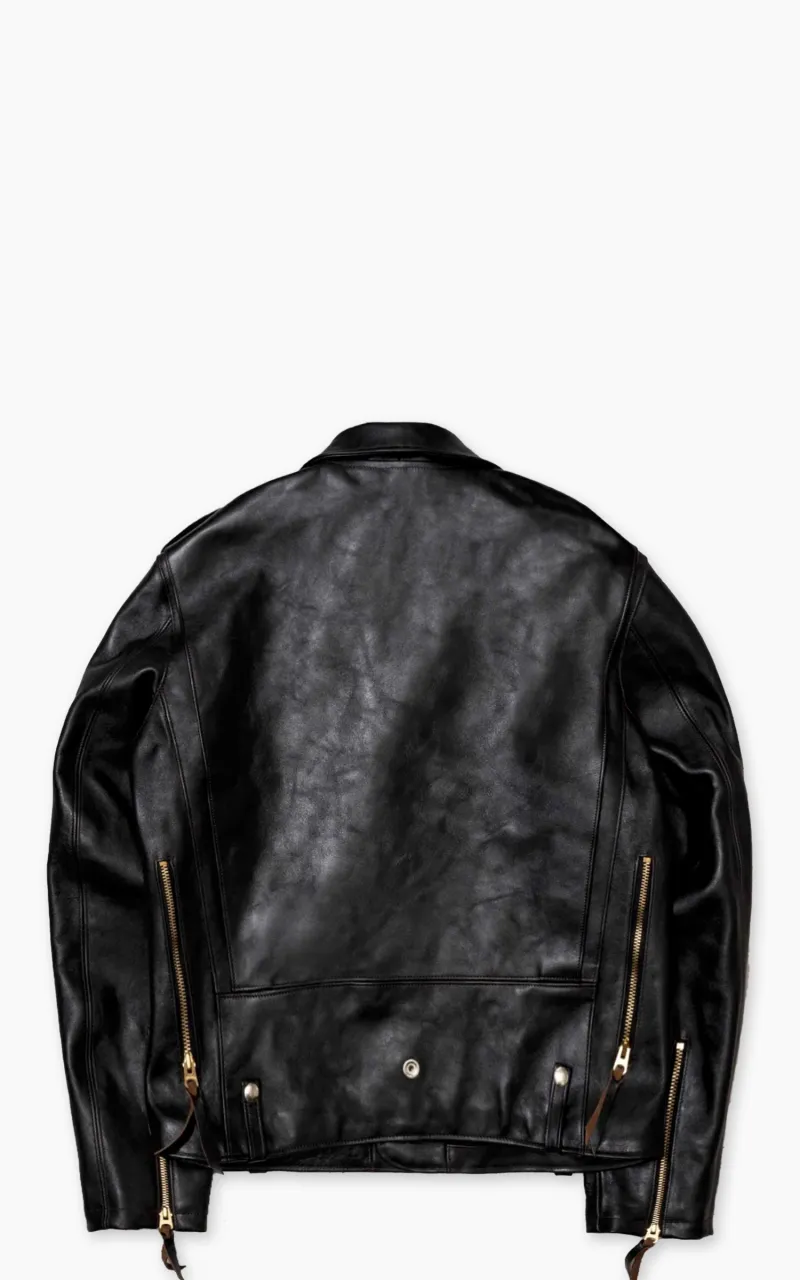Double Helix Innovator Horsehide Leather Rider Jacket Black sold by Cultizm product image thumbnail 5