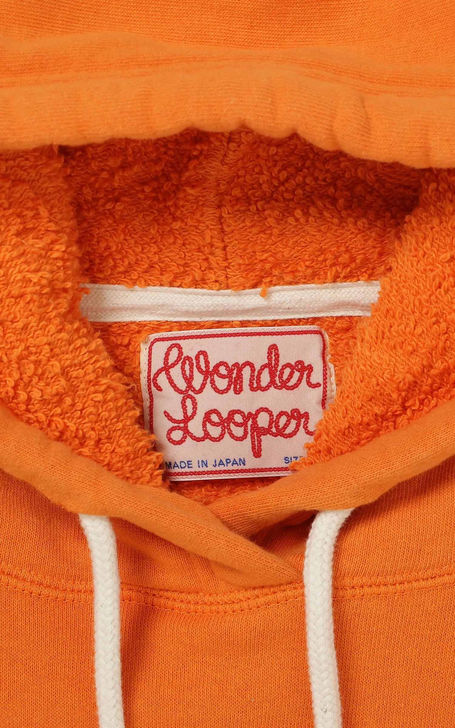 Wonder Looper Pullover Hoodie Super Looper French Terry Orange sold by Cultizm product image thumbnail 5