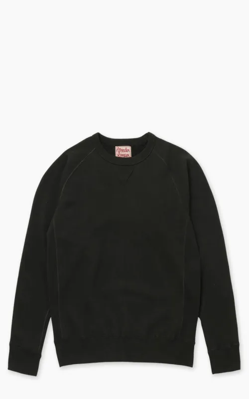 Wonder Looper Pullover Crewneck Super Looper French Terry Sumi Black made by Wonder Looper