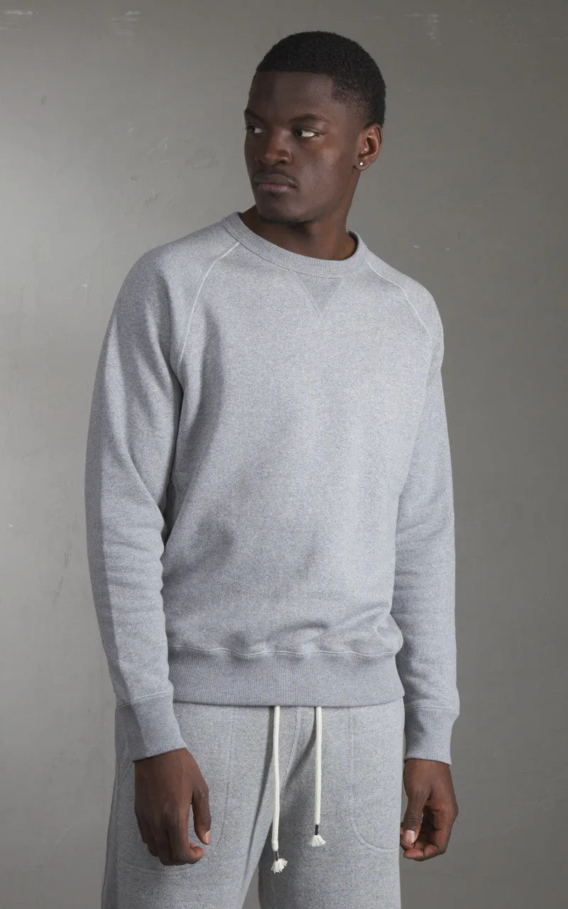 Wonder Looper Pullover Crewneck Super Looper French Terry Heather Grey sold by Cultizm product image thumbnail 4