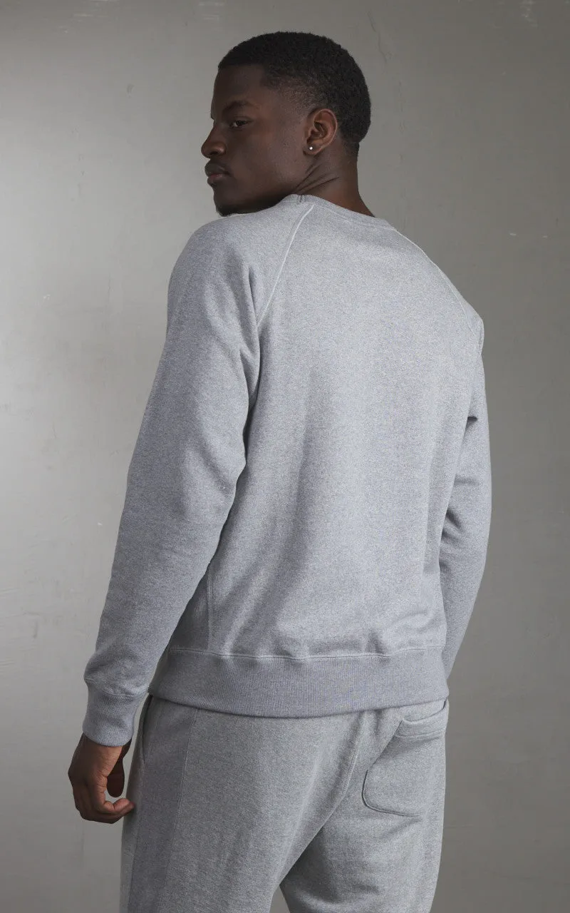 Wonder Looper Pullover Crewneck Super Looper French Terry Heather Grey sold by Cultizm product image thumbnail 5