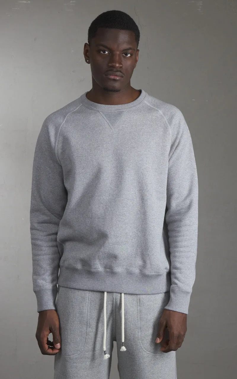 Wonder Looper Pullover Crewneck Super Looper French Terry Heather Grey sold by Cultizm product image thumbnail 2