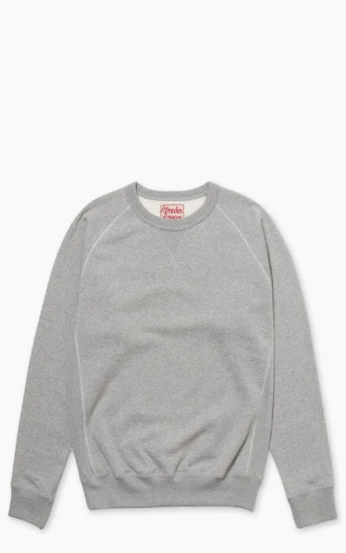 Wonder Looper Pullover Crewneck Super Looper French Terry Heather Grey made by Wonder Looper