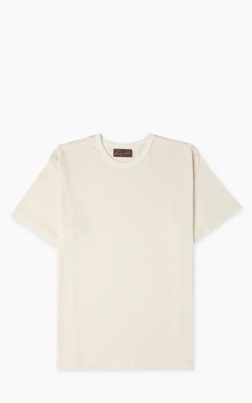 Wonder Looper Ultimate Pima Tsuriami T-Shirt Ecru made by Wonder Looper
