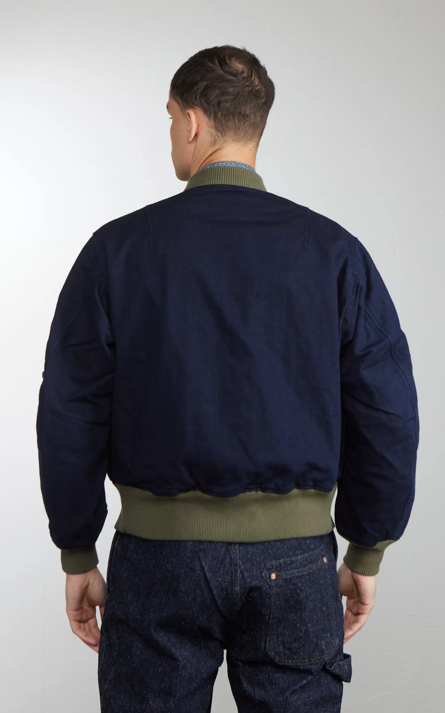 Graph Zero MA-1 Reversible Denim Indigo sold by Cultizm product image thumbnail 4