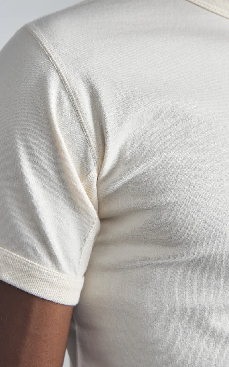 Fullcount 5222-22 Flat Seam Heavyweight T-Shirt Ecru sold by Cultizm product image thumbnail 5