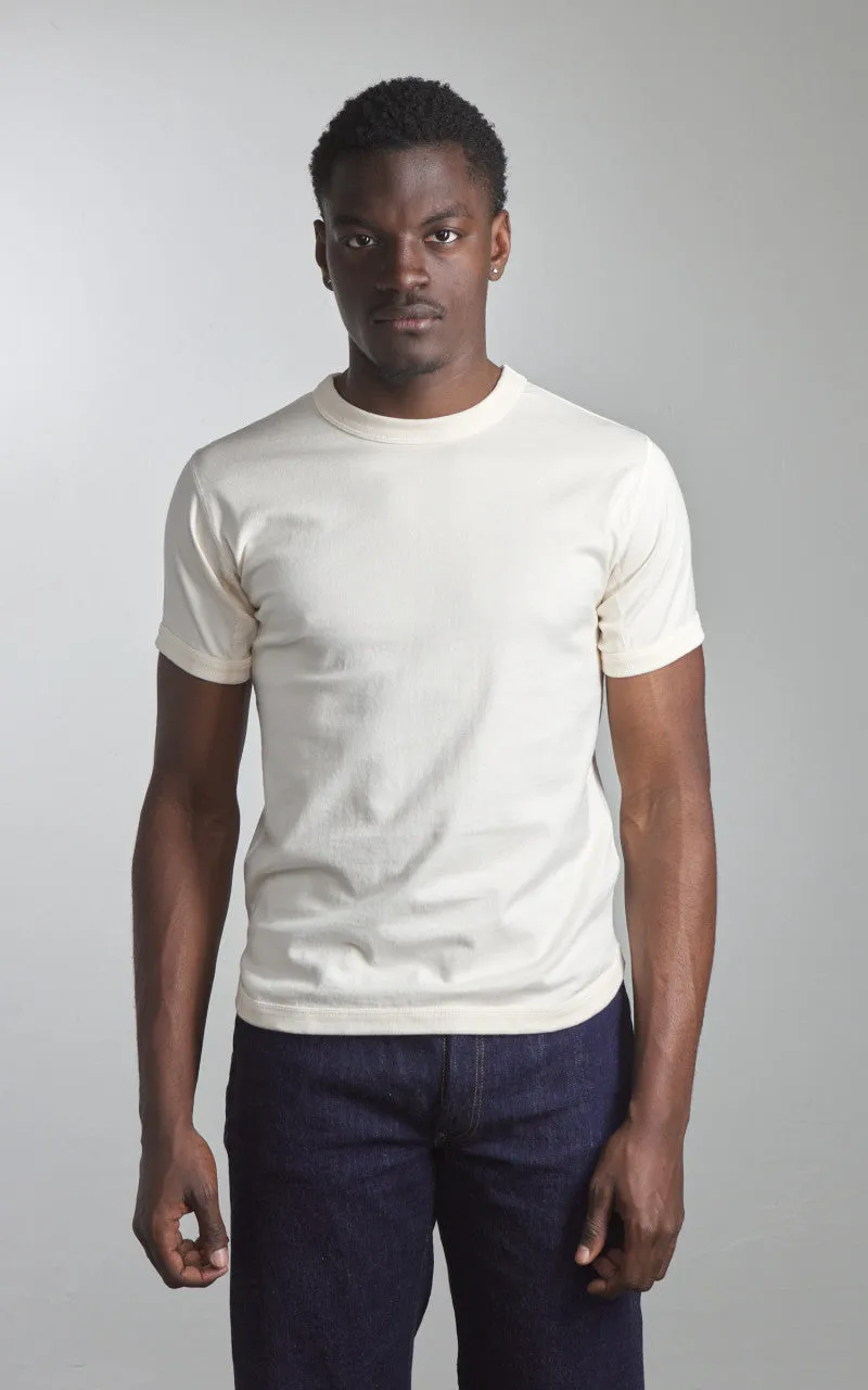 Fullcount 5222-22 Flat Seam Heavyweight T-Shirt Ecru sold by Cultizm product image thumbnail 2