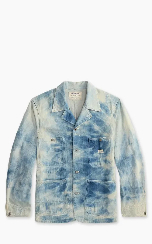 RRL Indigo Denim Engineer Jacket Biloxi Wash made by RRL
