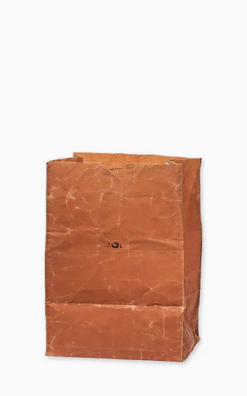 Puebco Grocery Bag Waxed Cotton 40L Brown made by PUEBCO