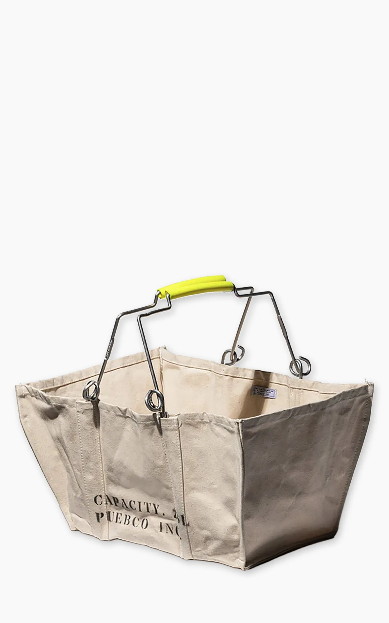 Puebco Accordion Market Basket Yellow Handle sold by Cultizm