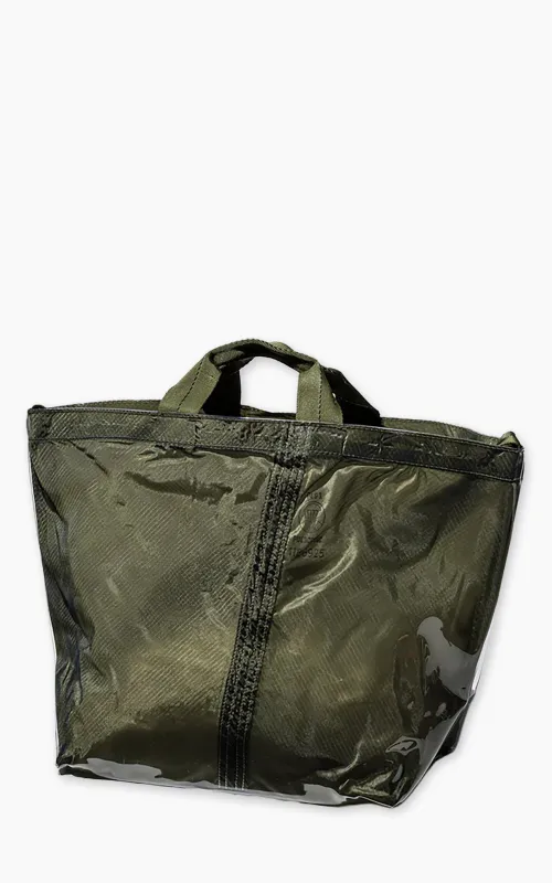 Puebco Covered Parachute Shoulder Bag Olive made by PUEBCO