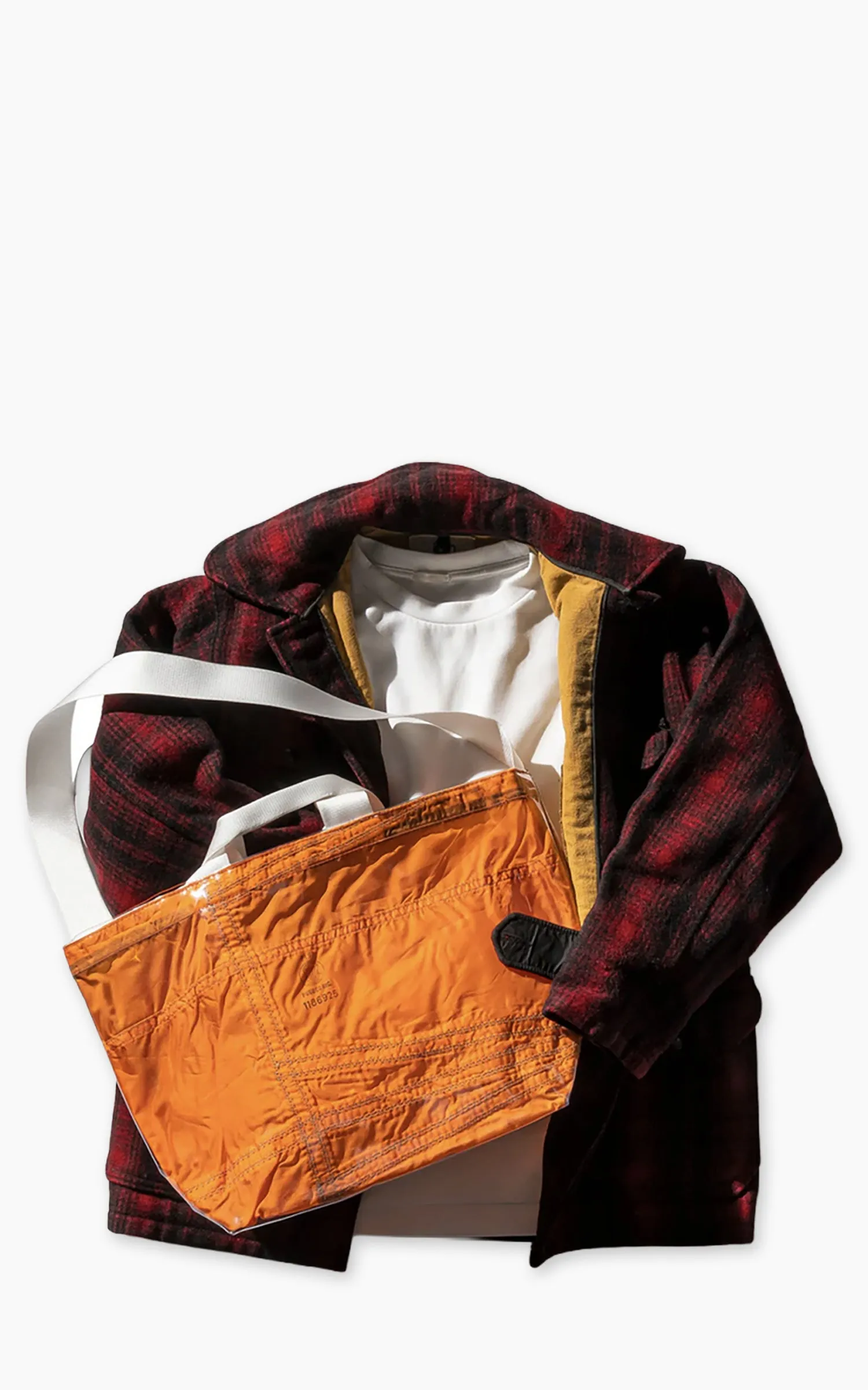 Puebco Covered Parachute Shoulder Bag Orange sold by Cultizm product image thumbnail 2