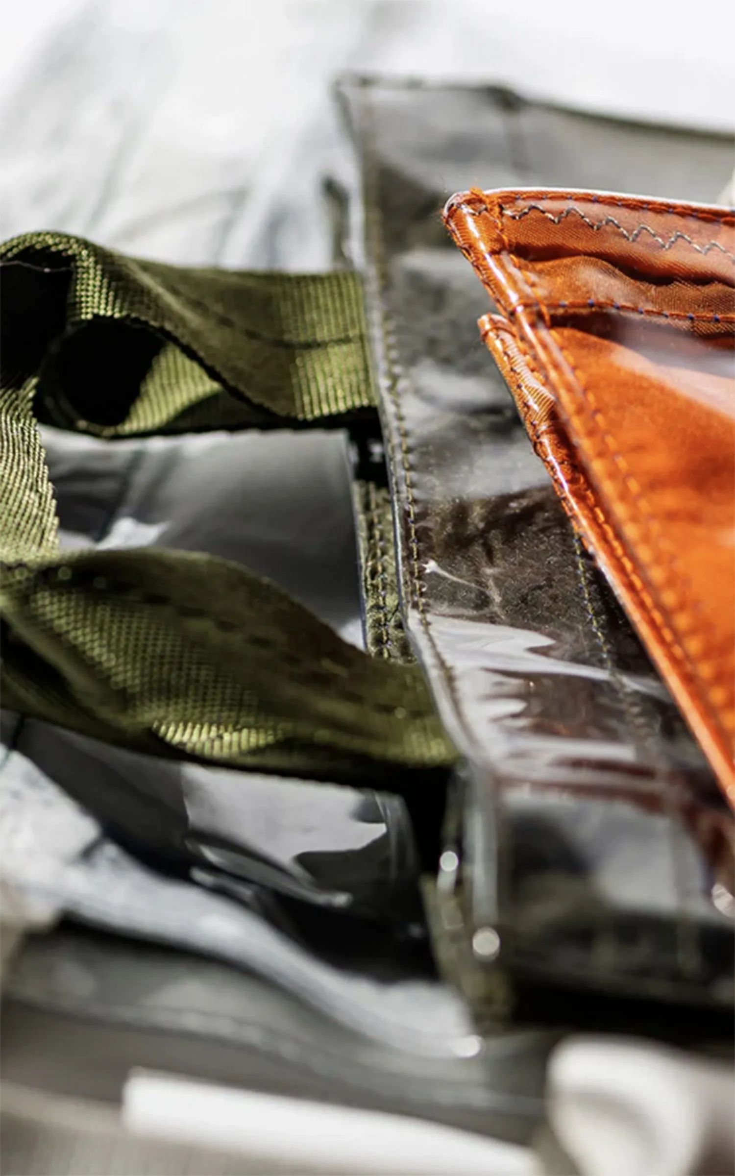 Puebco Covered Parachute Shoulder Bag Orange sold by Cultizm product image thumbnail 3