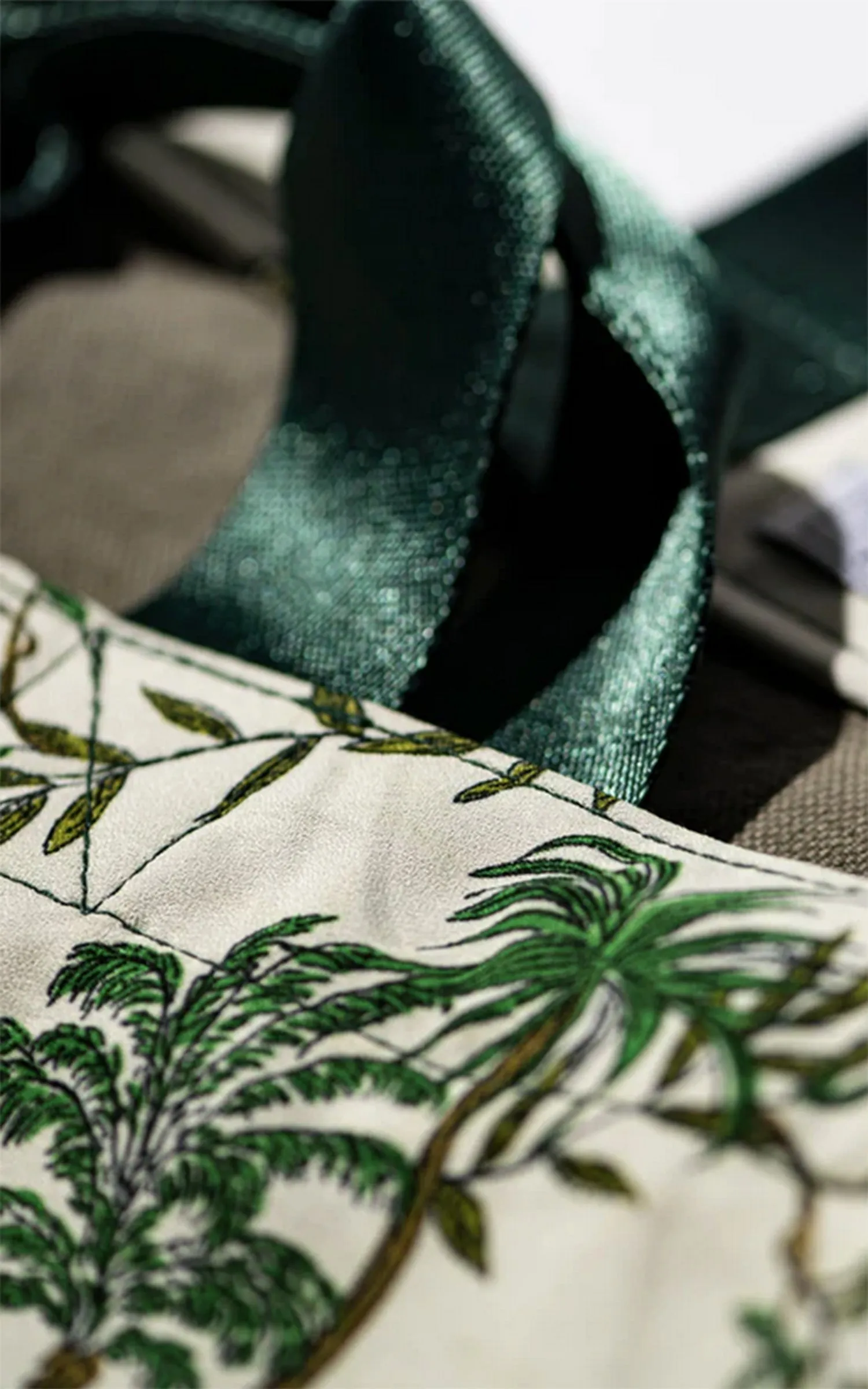 Puebco Vintage Tent Fabric With Printed Pattern Bag Jungle sold by Cultizm product image thumbnail 3