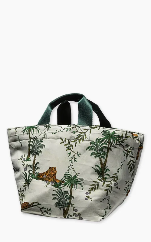 Puebco Vintage Tent Fabric With Printed Pattern Bag Jungle made by PUEBCO