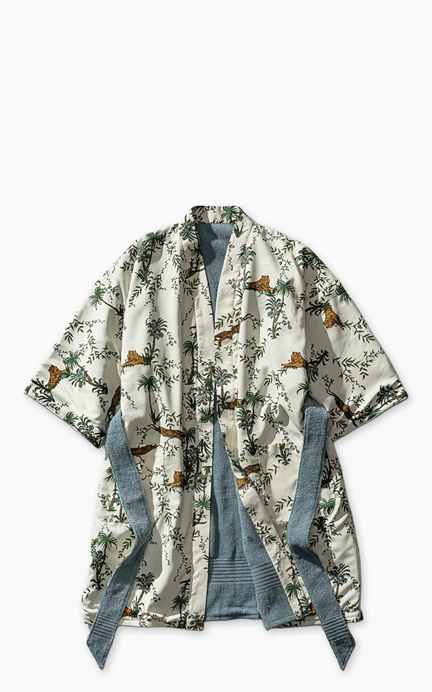 Puebco Printed Reversible Bathrobe Jungle sold by Cultizm
