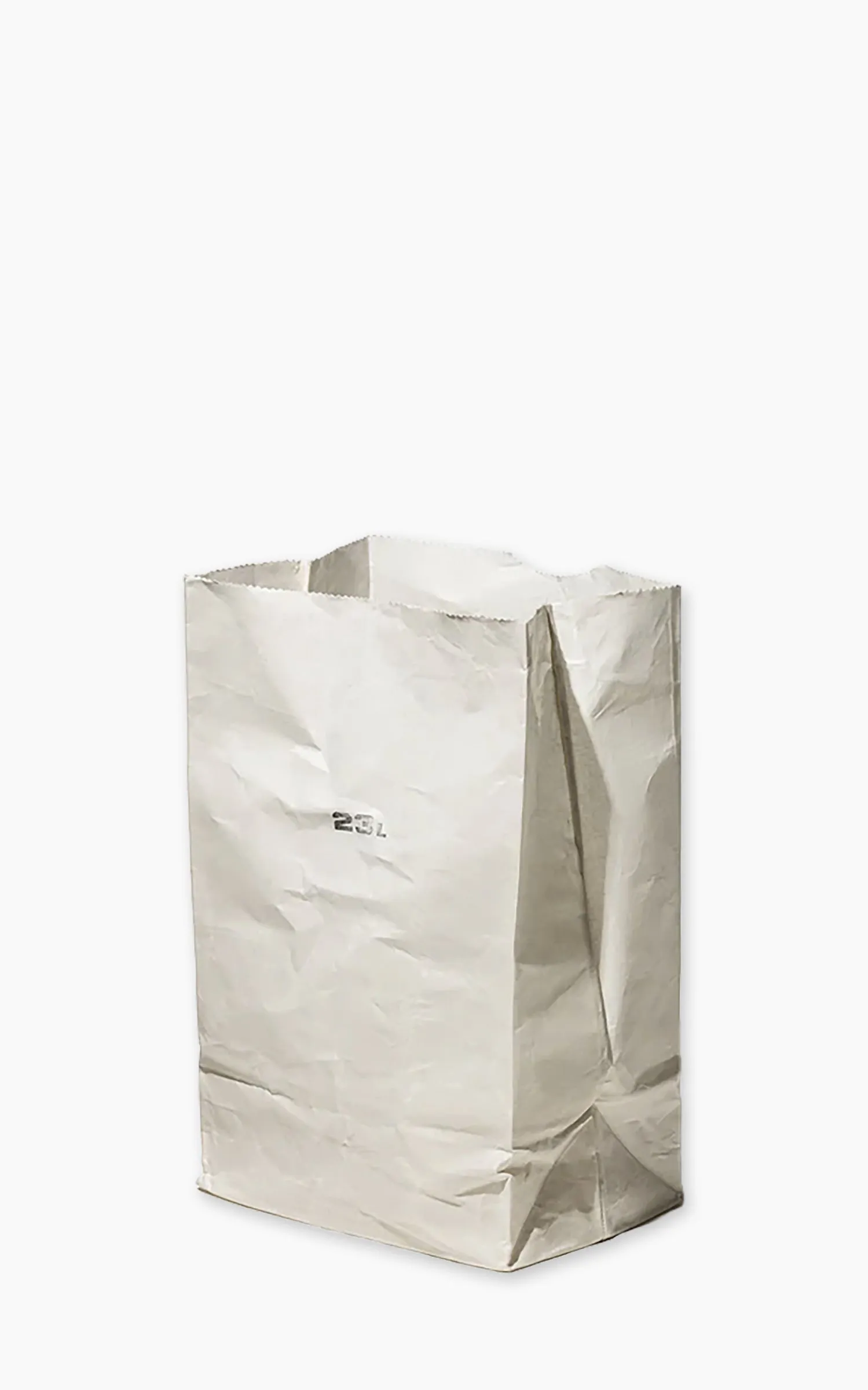 Puebco Grocery Bag Waxed Cotton 23L White sold by Cultizm