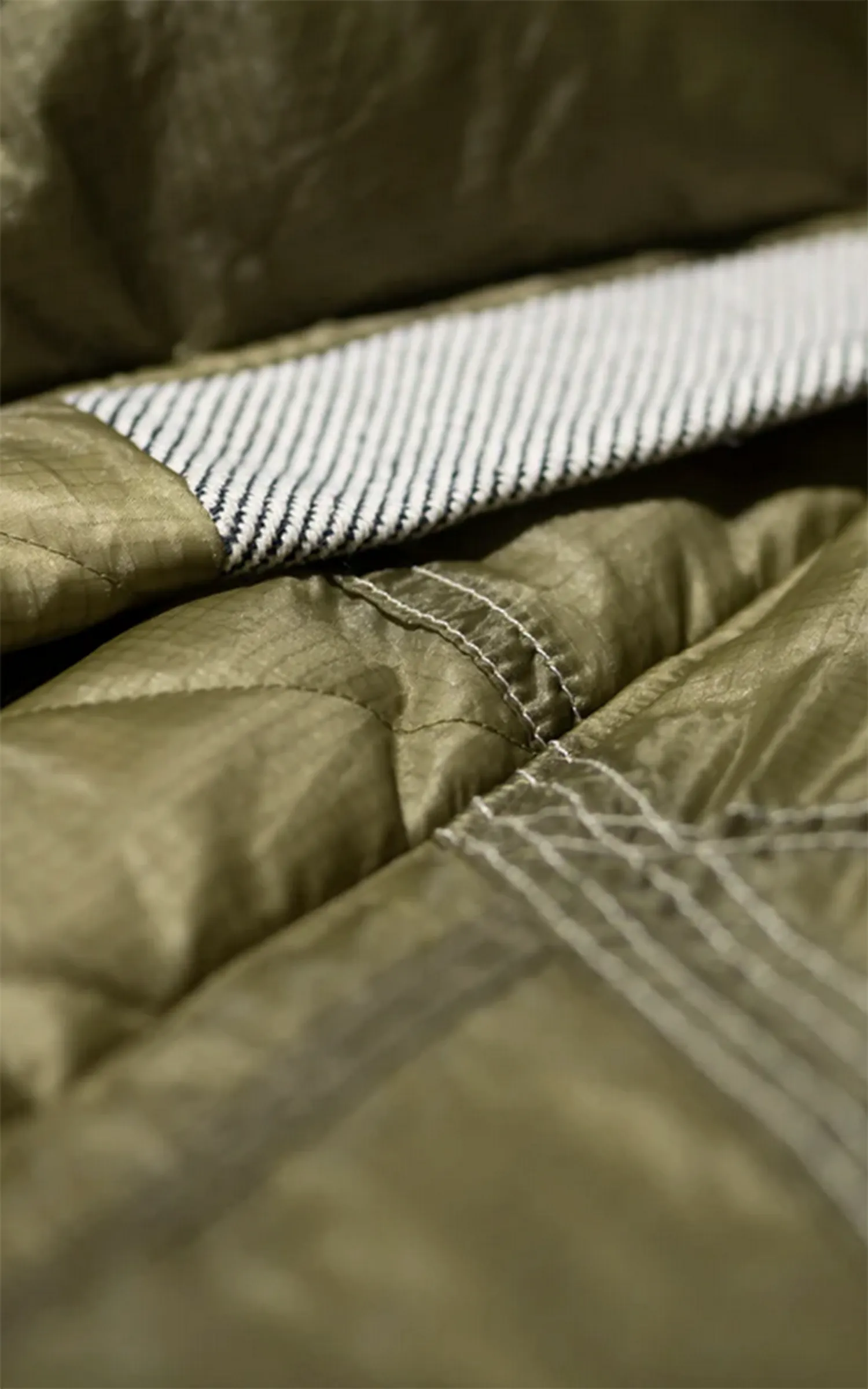Puebco Hanten Jacket Vintage Parachute Olive sold by Cultizm product image thumbnail 2