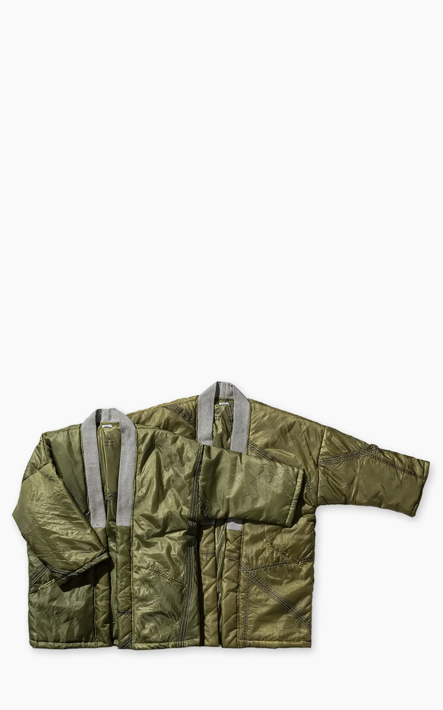 Puebco Hanten Jacket Vintage Parachute Olive sold by Cultizm product image thumbnail 3