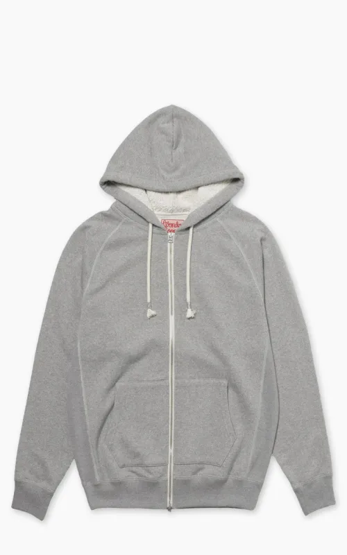 Wonder Looper Zip Hoodie Super Looper French Terry Heather Grey made by Wonder Looper