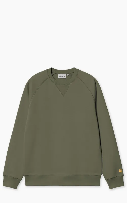 Carhartt WIP Chase Sweatshirt Leaf/Gold made by Carhartt WIP