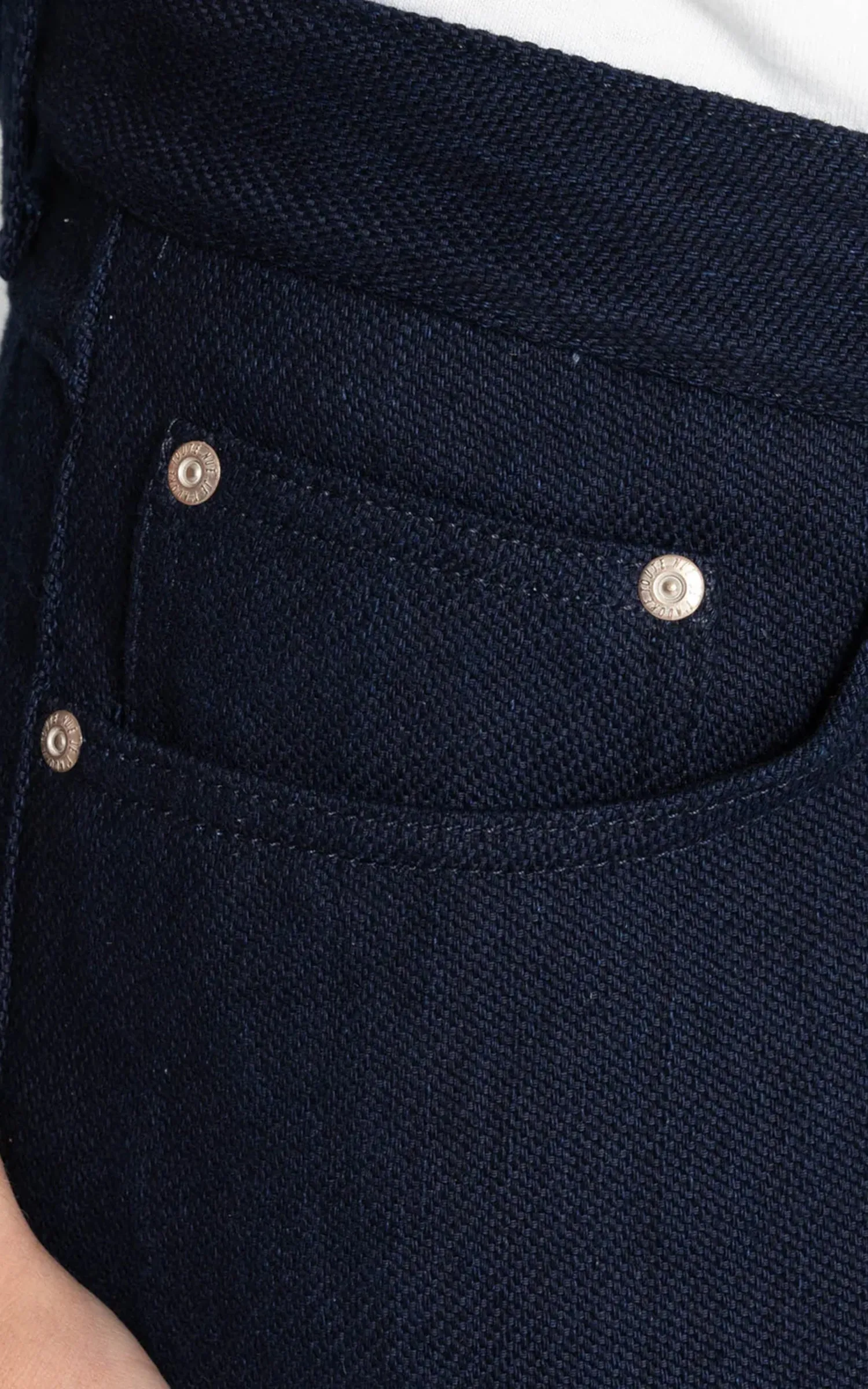 Naked & Famous Denim True Guy Maekake Dobby Indigo sold by Cultizm product image thumbnail 3