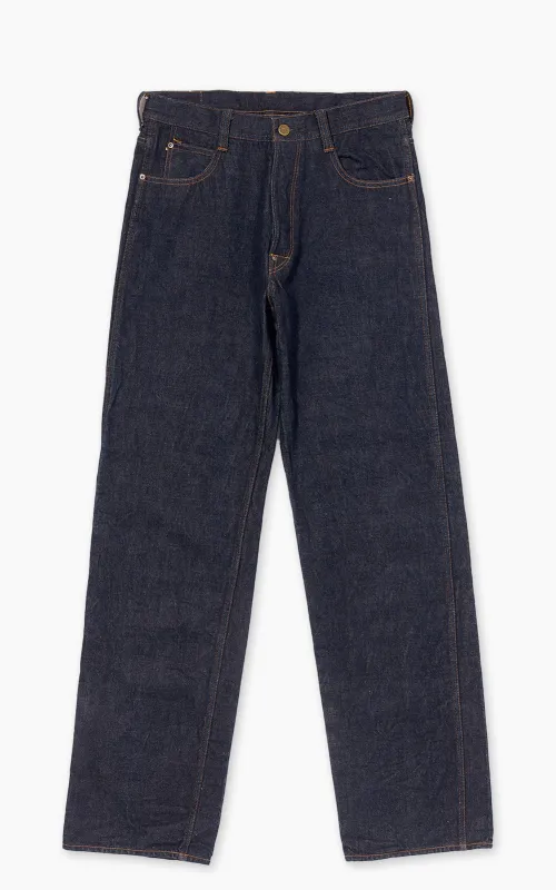Pherrow's 400P Straight Cinch-Back Jeans Indigo made by Pherrow's
