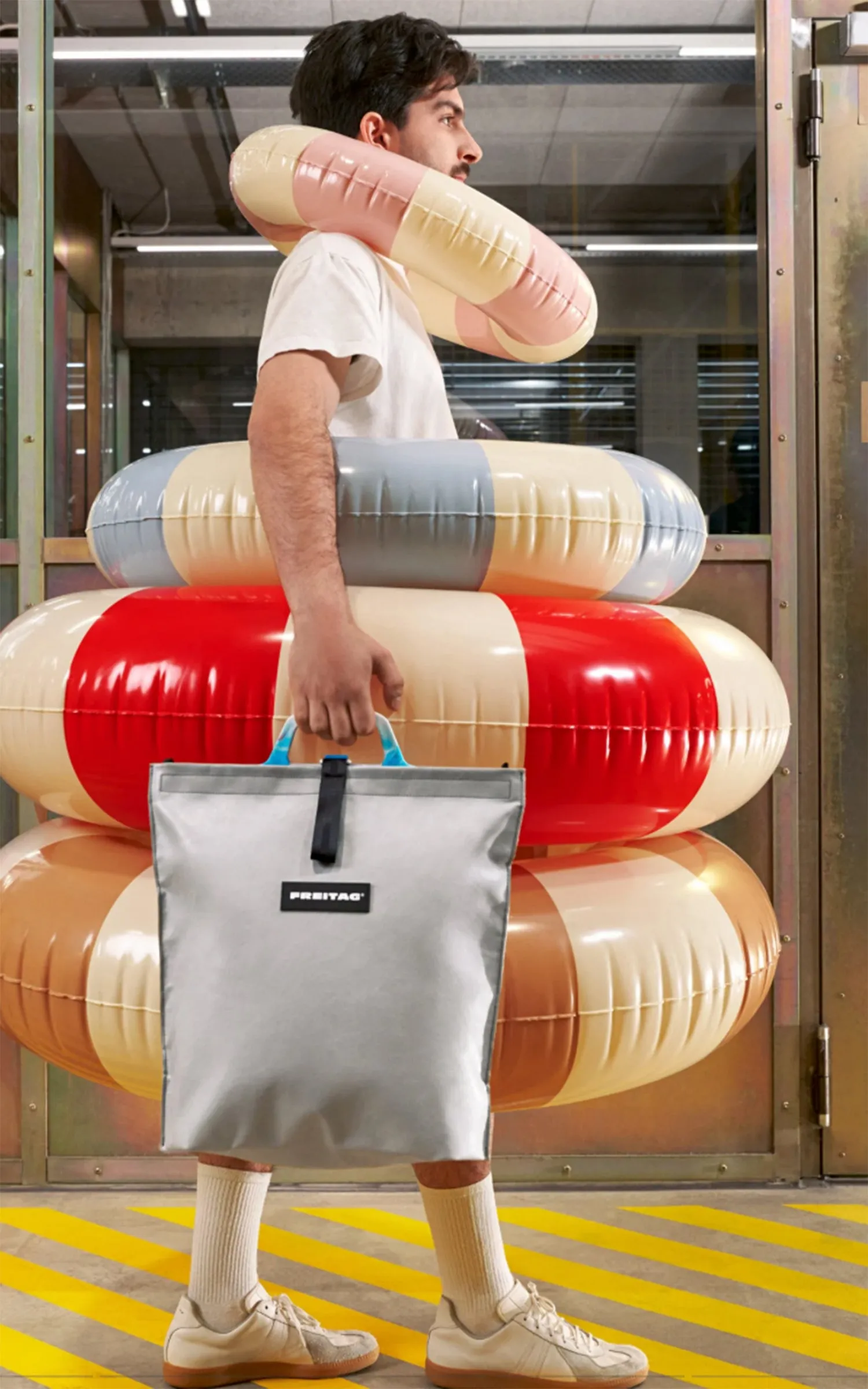 Freitag F738 Cool Bag Silver sold by Cultizm product image thumbnail 3