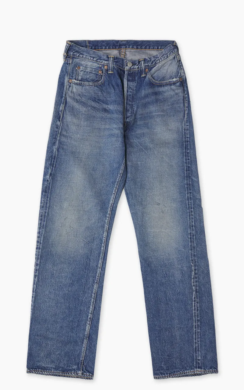 Fullcount 1341-1101 Straight Denim Dartford Washed Indigo Blue sold by Cultizm