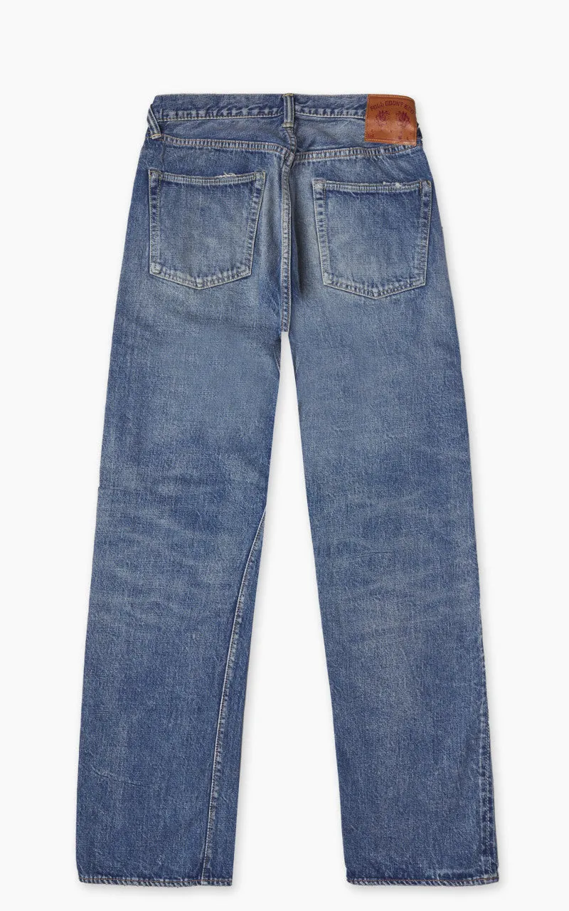 Fullcount 1341-1101 Straight Denim Dartford Washed Indigo Blue sold by Cultizm product image thumbnail 3