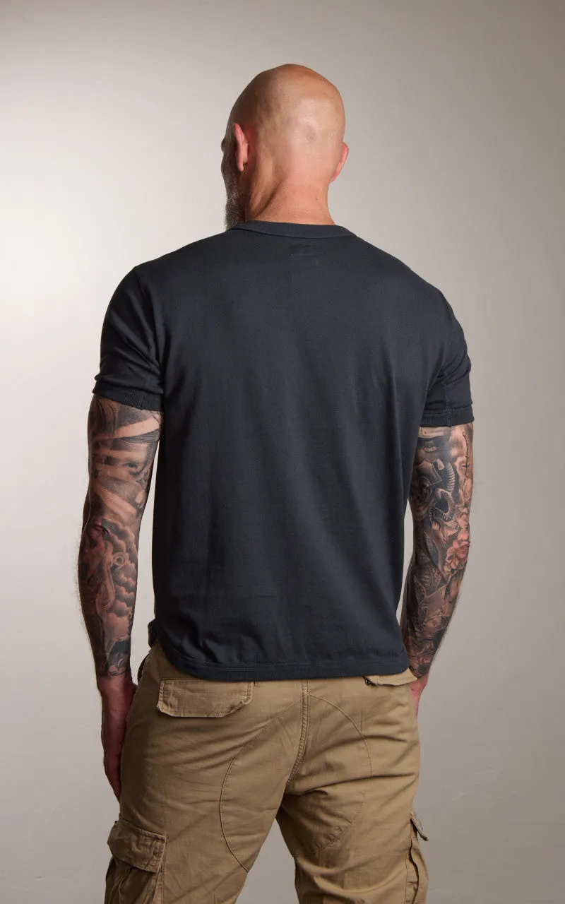 Fullcount 5222-22 Flat Seam Heavyweight T-Shirt Ink Black sold by Cultizm product image thumbnail 5