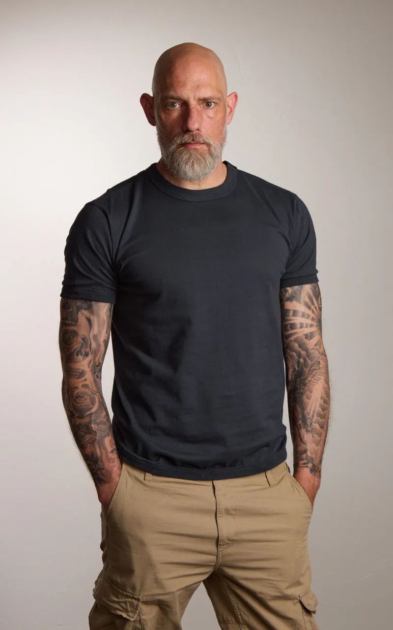 Fullcount 5222-22 Flat Seam Heavyweight T-Shirt Ink Black sold by Cultizm product image thumbnail 2