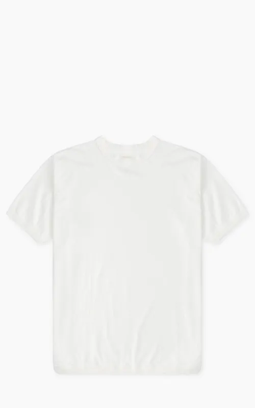 Fullcount 5222-22 Flat Seam Heavyweight T-Shirt White made by Full Count