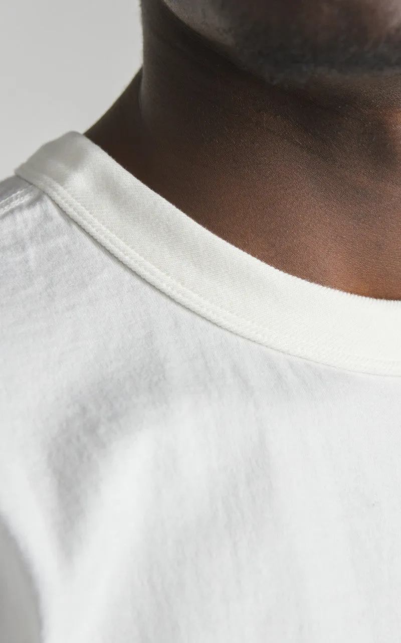 Fullcount 5222-22 Flat Seam Heavyweight T-Shirt White sold by Cultizm product image thumbnail 4