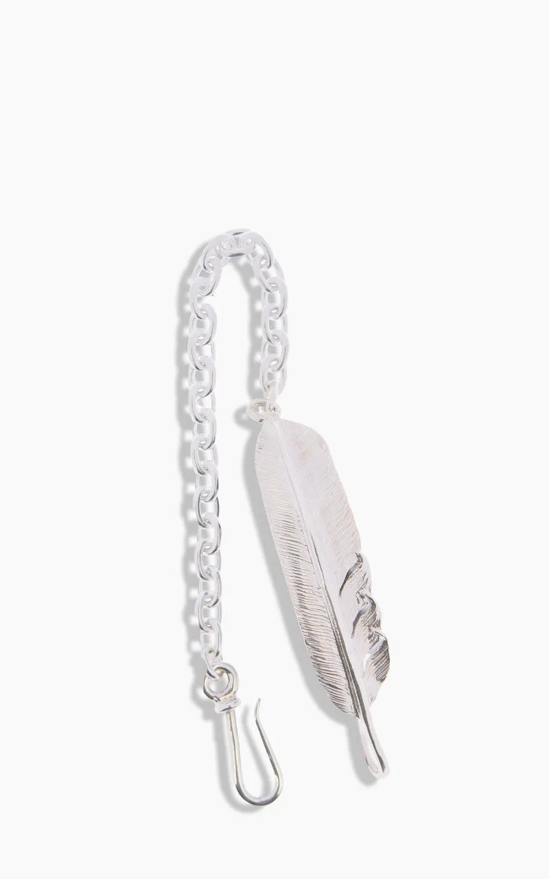 First Arrow's BR-050 Feather Chain Bracelet Silver sold by Cultizm