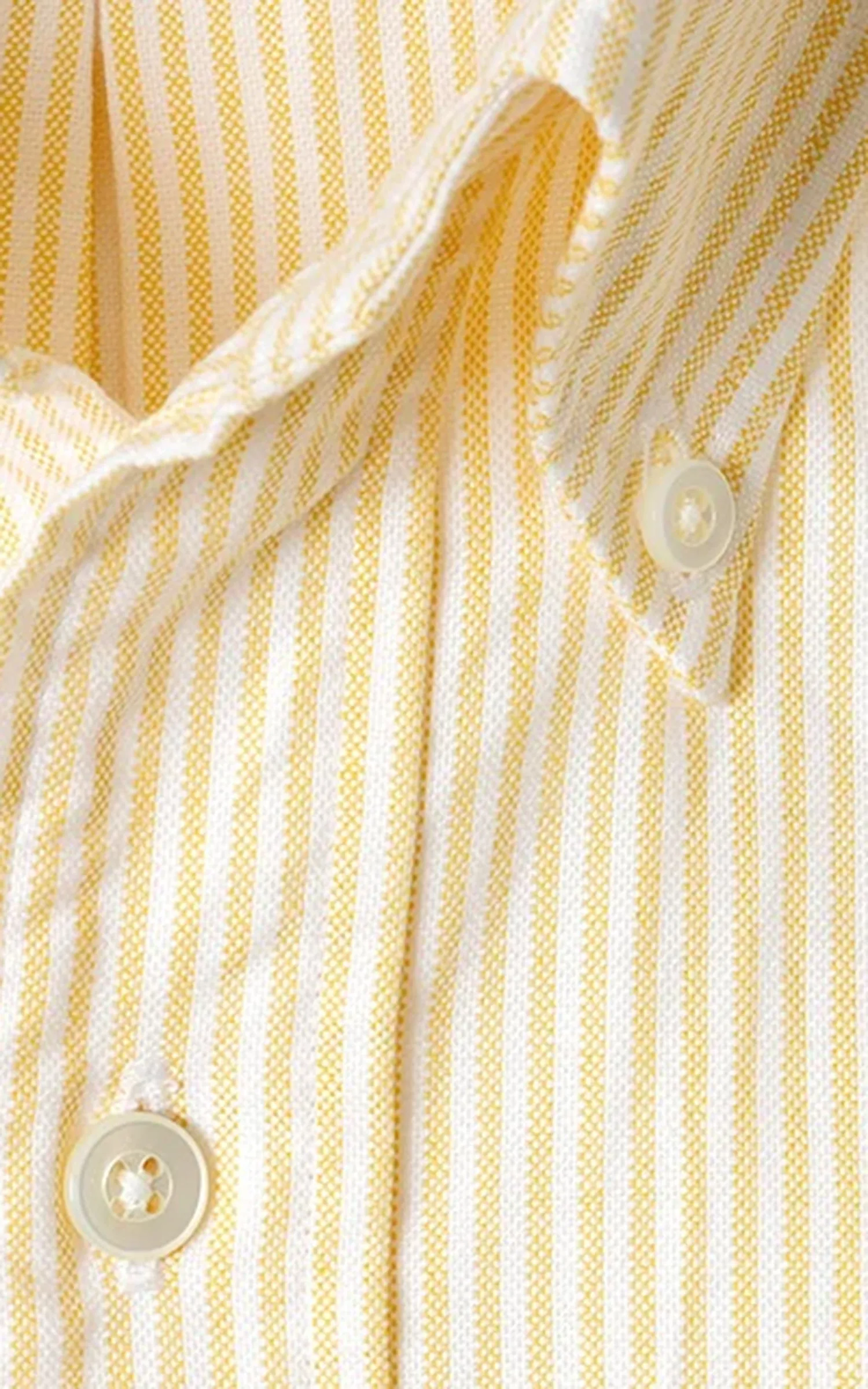 Kamakura Shirts Vintage Ivy Button-Down Oxford Shirt University Stripes Yellow sold by Cultizm product image thumbnail 2