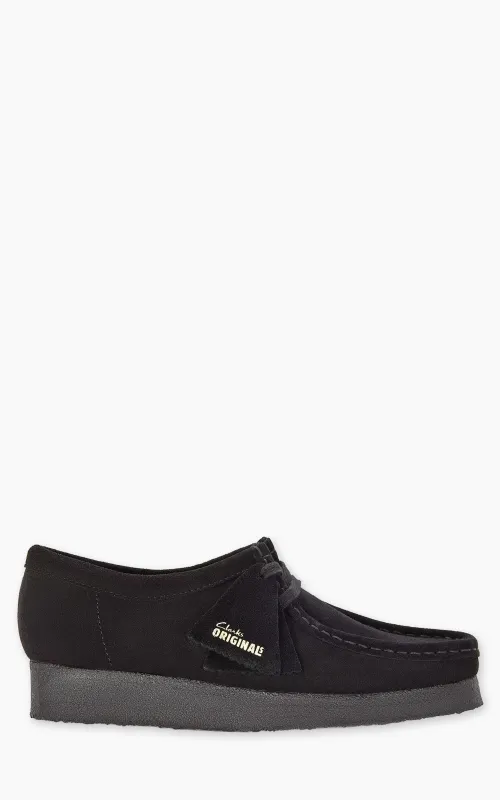Clarks Originals Wallabee Suede Black made by Clarks